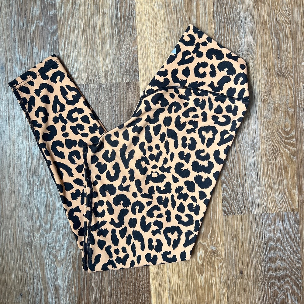 VITALITY / BALANCE ATHLETICA leggings - M - KING CHEETAH